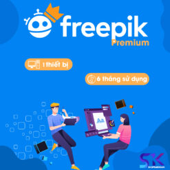 Tài khoản Freepik giá rẻ 1 thiết bị 6 tháng