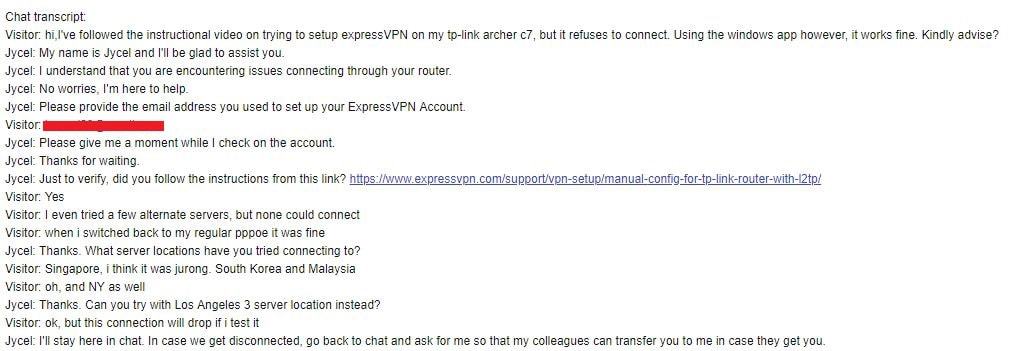 Hỗ trợ khách hàng của ExpressVPN